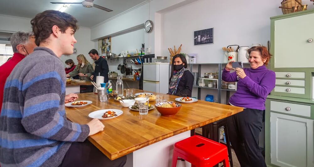 Athens Food Market Visit and Cooking Class with Wine