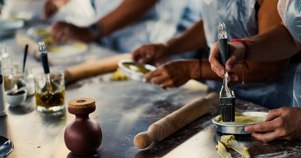 Greek Cooking Class in Athens Including Rooftop Dinner with Acropolis View