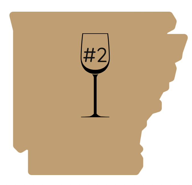 second best winery in Arkansas award