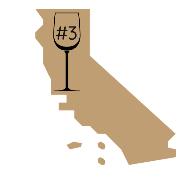 third best winery in california award