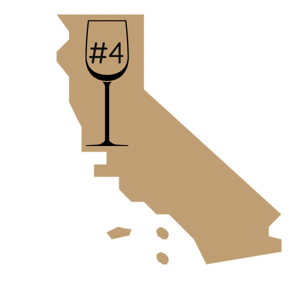 fourth best winery in california award