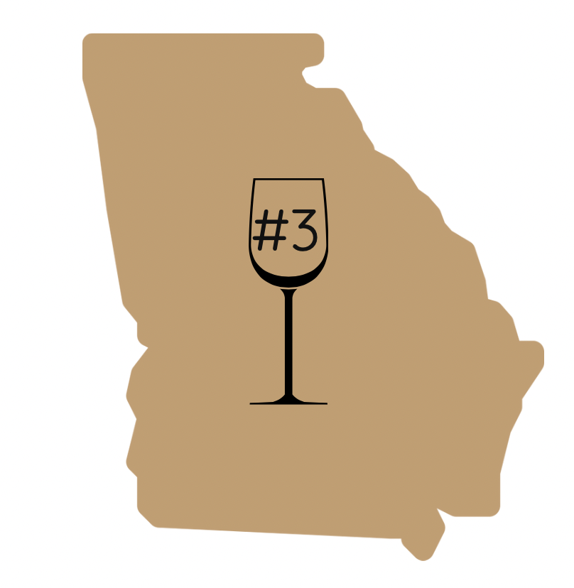 third best winery in Georgia award