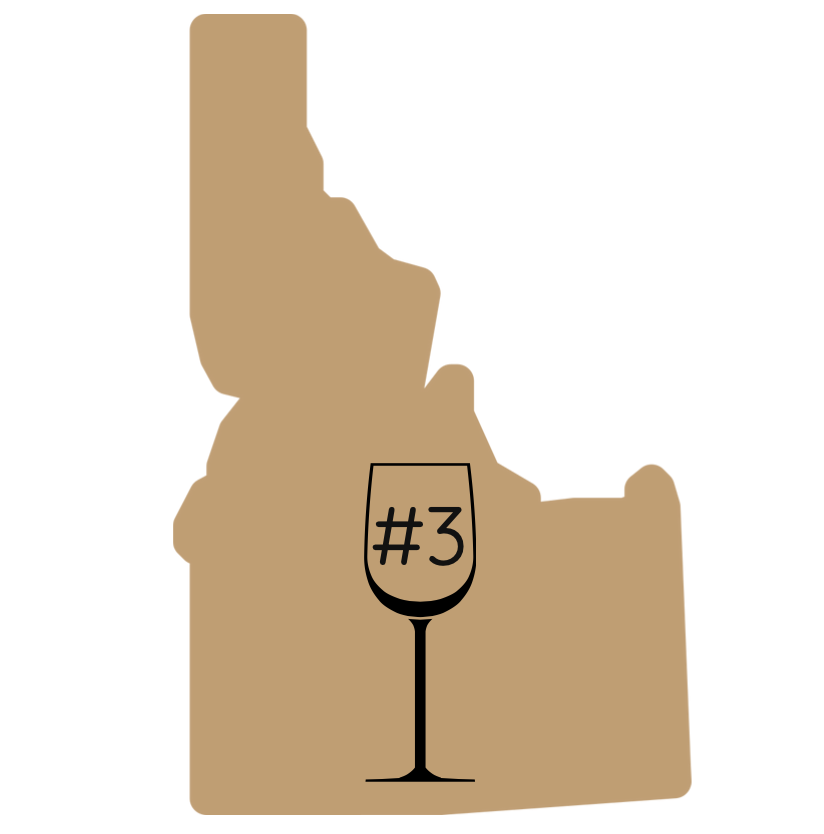 third best winery in Idaho award