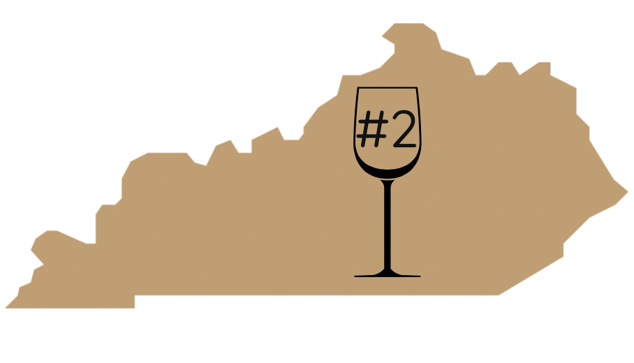 second rated winery in Kentucky award