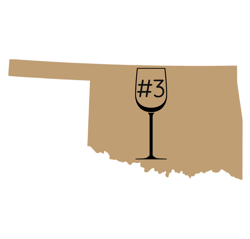 third best winery in Oklahoma award