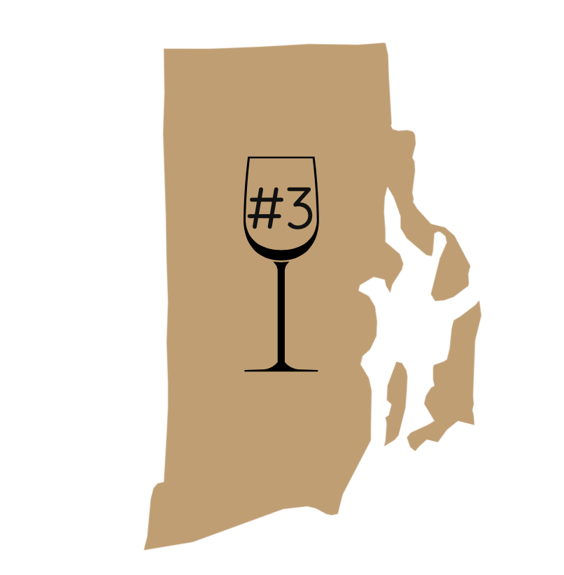 third best winery in Rhode Island award