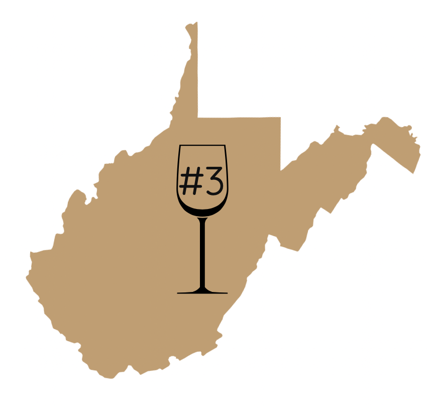 third best winery in West Virginia award